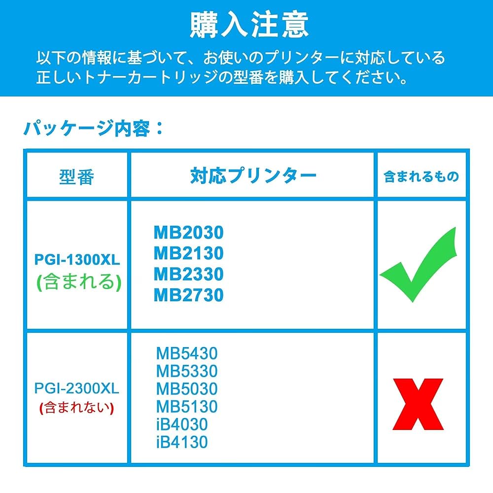 PGI-1300XLBKと1300M.1300Y.1300C Amazon.co.jp: キヤノン Canon Canon 純正 インクカートリッジ